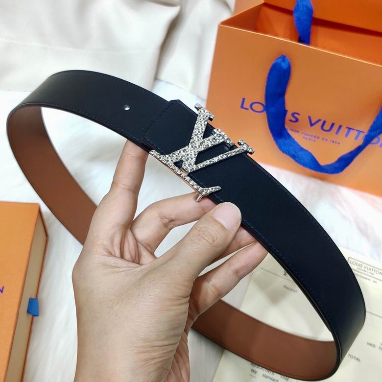 LV Belt 40mmX95-125CM 7D (369)